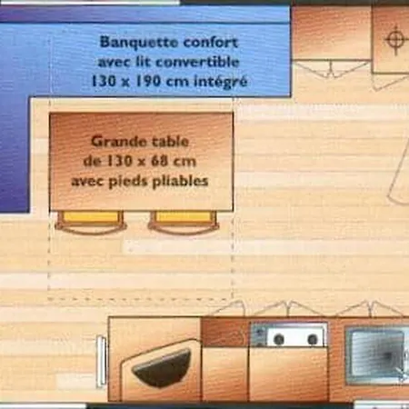 Mobil-home Avec Terrasse - 4 Pers. - Api-1-52-2039